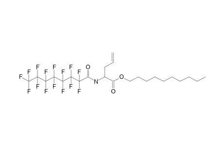 D-Allylglycine, N-pentadecafluorooctanoyl-, decyl ester