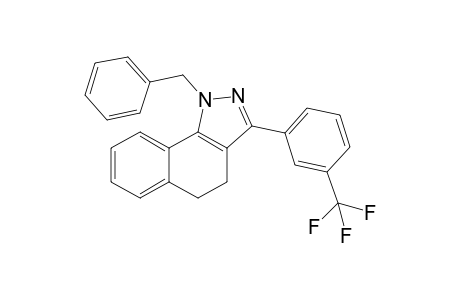 1-Benzyl-3-[3-(trifluoromethyl)phenyl]-4,5-dihydro-1H-benzo[g]indazole