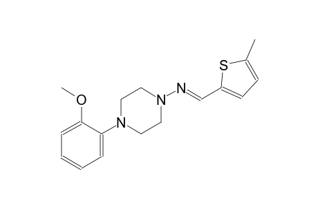 1-piperazinamine, 4-(2-methoxyphenyl)-N-[(E)-(5-methyl-2-thienyl)methylidene]-