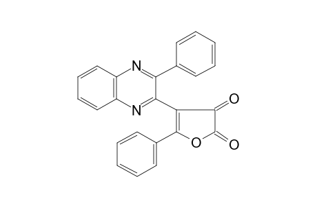 5-Phenyl-4-(3-phenyl-2-quinoxalinyl)-2,3-furandione