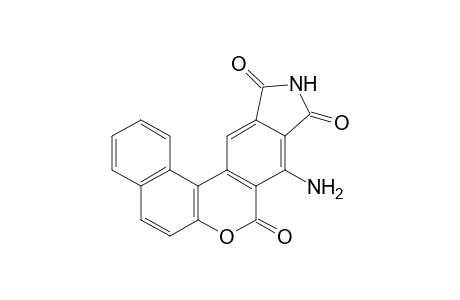 4-Amino-5-oxo-5H-dibenzo[c,f](2H)chromen-2,3-dicarboxamide