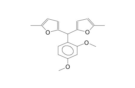 alpa,alpha-bis(5-methyl-2-furyl)-2,4-dimethoxytoluene