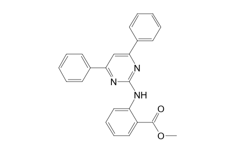 Methyl 2-(4,6-diphenyl-2-pyrimidinylamino)benzoate