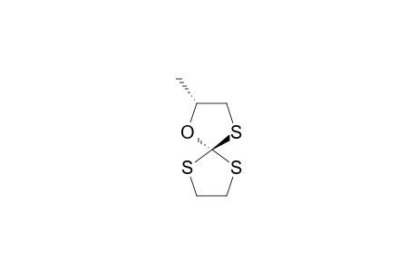 2-Methyl-1-oxa-4,6,9-trithiaspiro[4.4]nonane