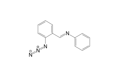 Benzenamine, N-[(2-azidophenyl)methylene]-, (E)-