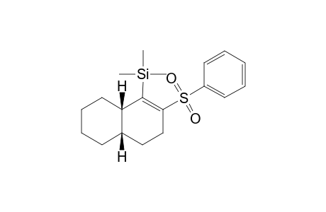 cis-7-(Phenylsulfonyl)-8-(trimethylsilyl)-1,2,3,4,5,6,4a,8a-octahydronaphthalene