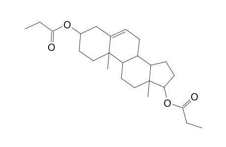 (10,13-dimethyl-17-propanoyloxy-2,3,4,7,8,9,11,12,14,15,16,17-dodecahydro-1H-cyclopenta[a]phenanthren-3-yl) propanoate