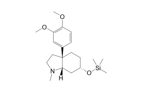 [(3aS,6S,7aS)-3a-(3,4-dimethoxyphenyl)-1-methyl-3,4,5,6,7,7a-hexahydro-2H-indol-6-yl]oxy-trimethyl-silane