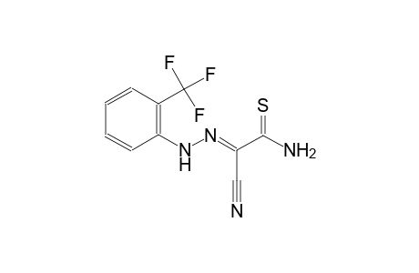 ethanethioamide, cyano[[2-(trifluoromethyl)phenyl]hydrazono]-, (2E)-