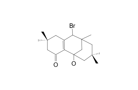 8-Bromo-diisophor-2(7)-en-1-ol-3-one