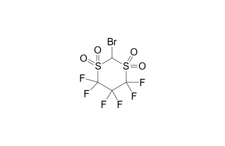 2-Bromo-4,4,5,5,6,6-hexafluoro-[1,3]dithiane 1,1,3,3-tetraoxide