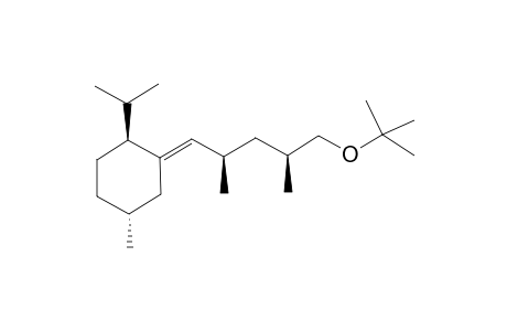 (1S,4R)-2-[(2R,4S)-5-tert-Butoxy-2,4-dimethyl-pent-(E)-ylidene]-1-isopropyl-4-methyl-cyclohexane