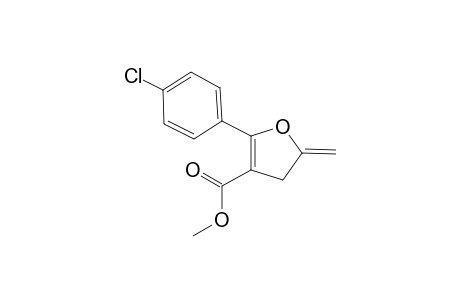 Methyl 2-(4-chlorophenyl)-5-methylene-4,5-dihydrofuran-3-carboxylate