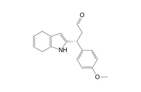 (R)-3-(4,7-dihydro-1H-indol-2-yl)-3-(4-methoxyphenyl)propanal
