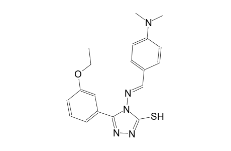 4-({(E)-[4-(dimethylamino)phenyl]methylidene}amino)-5-(3-ethoxyphenyl)-4H-1,2,4-triazol-3-yl hydrosulfide