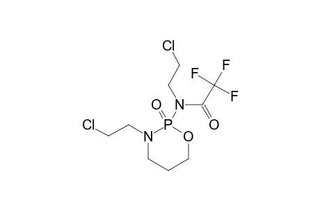 N-(2-chloroethyl)-N-[3-(2-chloroethyl)-2-keto-1-oxa-3-aza-2$l^{5}-phosphacyclohex-2-yl]-2,2,2-trifluoro-acetamide