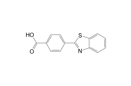 Benzoic acid, 4-(2-benzothiazolyl)-
