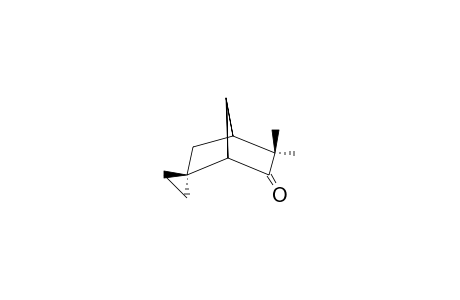 3,3-Dimethyl-6-spirocyclopropyl-norbornan-2-one