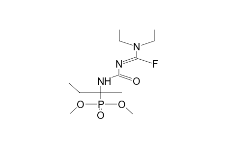 O,O-DIMETHYL-1-(3-DIETHYLAMINOFLUOROMETHYLENUREIDO)-1-METHYLPROPYLPHOSPHONATE