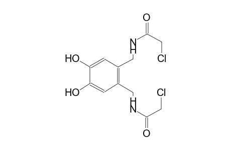 2-chloro-N-(2-{[(chloroacetyl)amino]methyl}-4,5-dihydroxybenzyl)acetamide