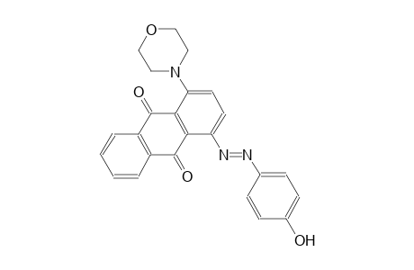 9,10-anthracenedione, 1-[(E)-(4-hydroxyphenyl)azo]-4-(4-morpholinyl)-