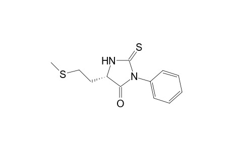 (5S)-5-(2-methylsulfanylethyl)-3-phenyl-2-sulfanylidene-imidazolidin-4-one