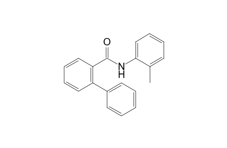 N-(o-Tolyl)-[1,1'-biphenyl]-2-carboxamide