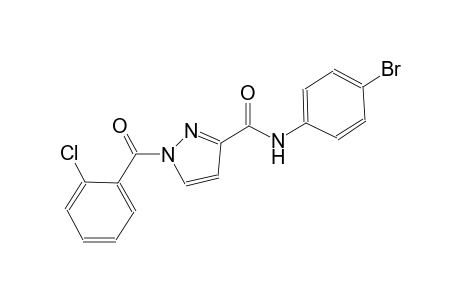 N-(4-bromophenyl)-1-(2-chlorobenzoyl)-1H-pyrazole-3-carboxamide
