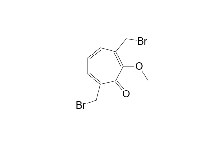 3,7-Bis(bromomethyl)-2-methoxycyclohepta-2,4,6-trien-1-one
