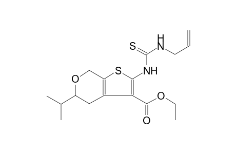 ethyl 2-{[(allylamino)carbothioyl]amino}-5-isopropyl-4,7-dihydro-5H-thieno[2,3-c]pyran-3-carboxylate