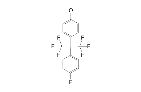 2-(4-FLUOROPHENYL)-2-(4-HYDROXYPHENYL)-1,1,1,3,3,3-HEXAFLUOROPROPAN