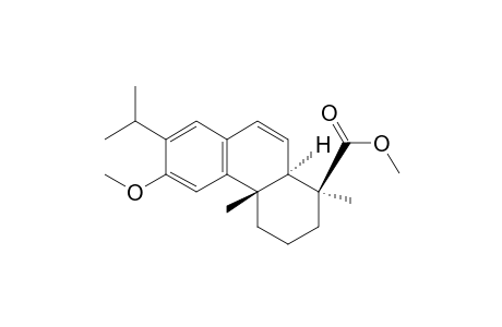 1-Phenanthrenecarboxylic acid, 1,2,3,4,4a,10a-hexahydro-6-methoxy-1,4a-dimethyl-7-(1-methylethyl)-, methyl ester, [1S-(1.alpha.,4a.alpha.,10a.beta.)]-