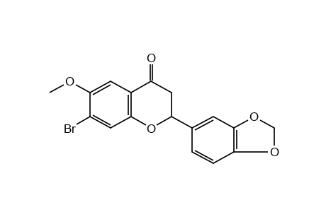 7-BROMO-6-METHOXY-3',4'-(METHYLENEDIOXY)FLAVANONE