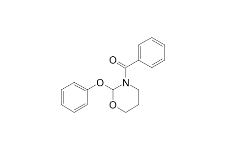 3-BENZOYL-2-PHENOXYTETRAHYDRO-2H-1,3-OXAZINE