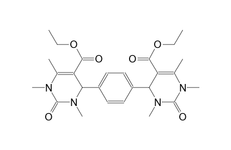 diethyl 4,4'-(1,4-phenylene)bis(1,3,6-trimethyl-2-oxo-1,2,3,4-tetrahydropyrimidine-5-carboxylate)