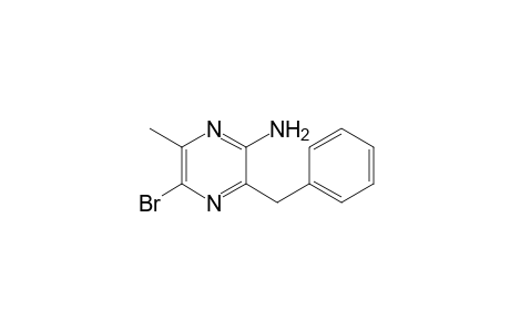 3-Benzyl-5-bromo-6-methylpyrazinamine