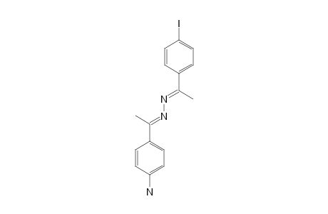 [4-[N-[1-(4-iodophenyl)ethylideneamino]-C-methyl-carbonimidoyl]phenyl]amine