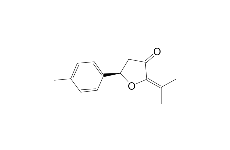 (5R)-2-(1-Methylethylidene)-3-oxo-5-(4-methylphenyl)tetrahydrofuran