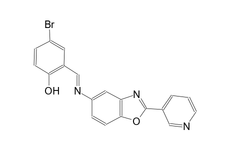 phenol, 4-bromo-2-[(E)-[[2-(3-pyridinyl)-5-benzoxazolyl]imino]methyl]-