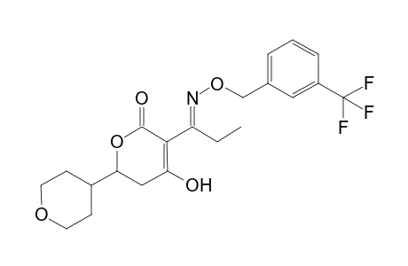 [2,4'-Bi-2H-pyran]-6(3H)-one, 3',4',5',6'-tetrahydro-4-hydroxy-5-[1-[[[3-(trifluoromethyl)phenyl]methoxy]imino]propyl]-