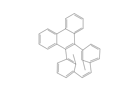 9,13:16,20-Dimethenocyclotetradeca[l]phenanthrene, 21,22-dimethyl-, stereoisomer