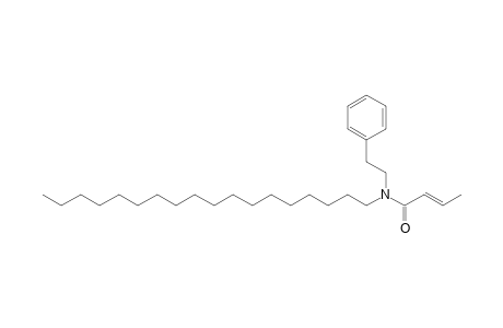 Crotonamide, N-(2-phenylethyl)-N-octadecyl-