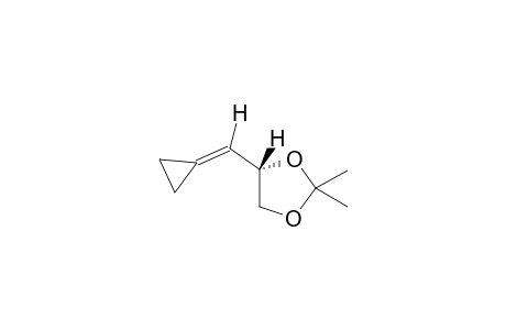 (S)-4-Cyclopropylidene-2,2-dimethyl-1,3-oxadiolane