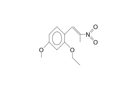 2-Ethoxy-4-methoxy-1-[(1Z)-2-nitro-1-propenyl]benzene