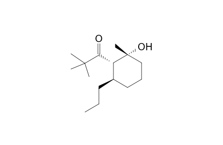1-(2-Hydroxy-2-methyl-6-propyl-cyclohexyl)-2,2-dimethyl-propan-1-one