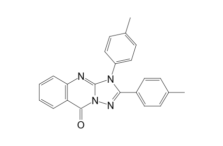 2,3-bis(p-Tolyl)-3H-[1,2,4]triazolo[5,1-b]quinazolin-9-one