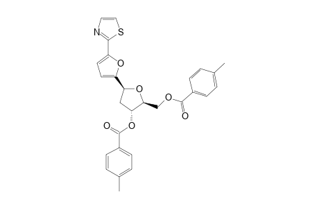 1-BETA-[5-(THIAZOL-2-YL)-FURAN-2-YL]-1,2-DIDEOXY-3,5-DI-O-TOLUOYL-D-RIBOFURANOSIDE