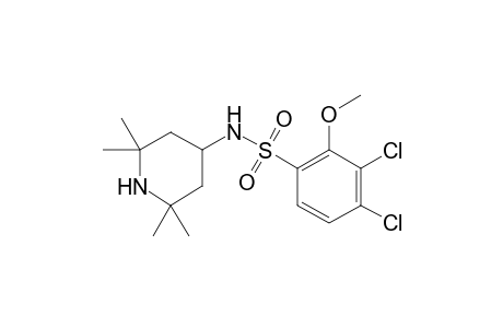3,4-Dichloro-2-methoxy-N-(2,2,6,6-tetramethyl-4-piperidinyl)benzenesulfonamide