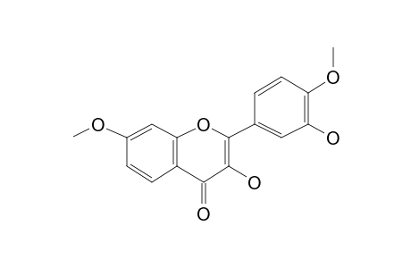 3-Hydroxy-2-(3-hydroxy-4-methoxyphenyl)-7-methoxy-4H-chromen-4-one