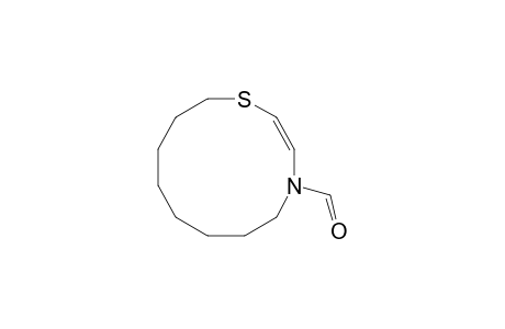 (2Z)-1-thia-4-azacyclododec-2-ene-4-carbaldehyde